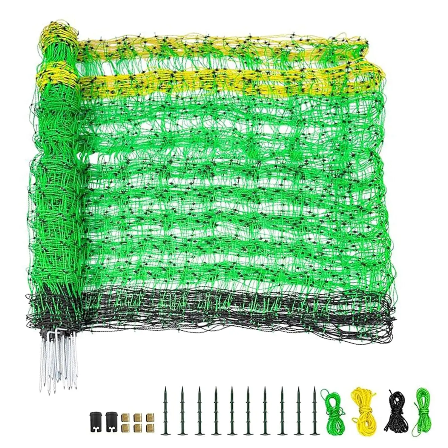 Electric Fence Netting for Large Animals, 42.5" H x 164' L, Ideal for Backyards and Farms
Electric Fence Netting for Large Animals, 42.5" H x 164' L, Ideal for Backyards and Farms