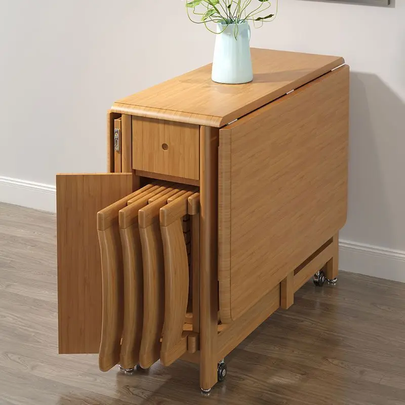 Nanzhu folding dining table modern simple high-end folding eating table small apartment living room household folding table and
Nanzhu folding dining table modern simple high-end folding eating table small apartment living room household folding table and