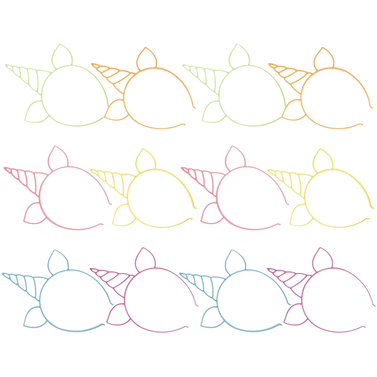12Pcs Candy Color Unicorn Headbands Plastic Hairbands for Children Girls Party Dance Recital Costume Comfortable Fit
12Pcs Candy Color Unicorn Headbands Plastic Hairbands for Children Girls Party Dance Recital Costume Comfortable Fit