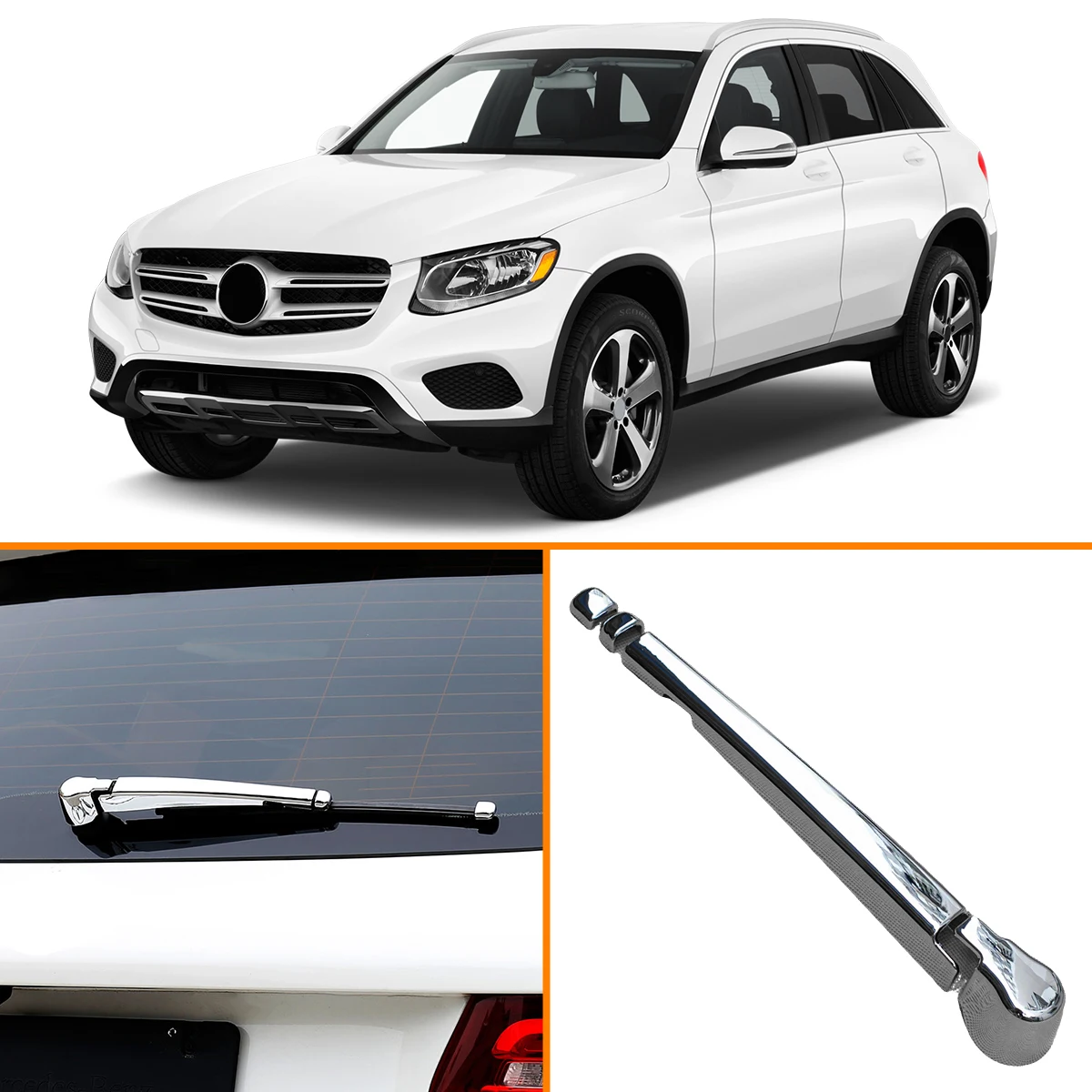 Rear Wiper Cover Car Styling Auto Window Wiper Decoration For Mercedes Benz GLC Class GLC200 GLC300 X253 2016 2017 2018 2019
Rear Wiper Cover Car Styling Auto Window Wiper Decoration For Mercedes Benz GLC Class GLC200 GLC300 X253 2016 2017 2018 2019