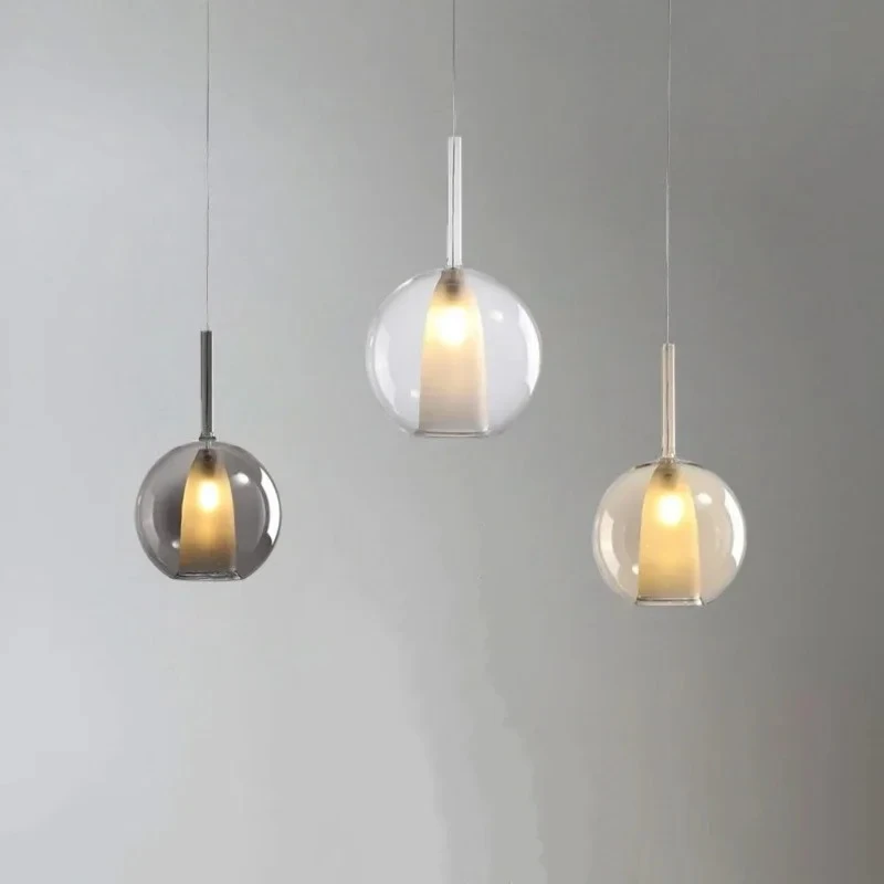 Nordic Restaurant Glass Lamp Simple Modern Creative Personality Bar Living Room Bedroom Bedside Stairs Long Pendant Lights
Nordic Restaurant Glass Lamp Simple Modern Creative Personality Bar Living Room Bedroom Bedside Stairs Long Pendant Lights