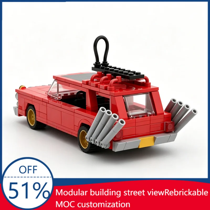 346Pcs MOC Classic Car Model Building Blocks Assembly Toy Plymouth Fury Creative Racing Vehicle Birthday Festival Gift Kids Boys
346Pcs MOC Classic Car Model Building Blocks Assembly Toy Plymouth Fury Creative Racing Vehicle Birthday Festival Gift Kids Boys