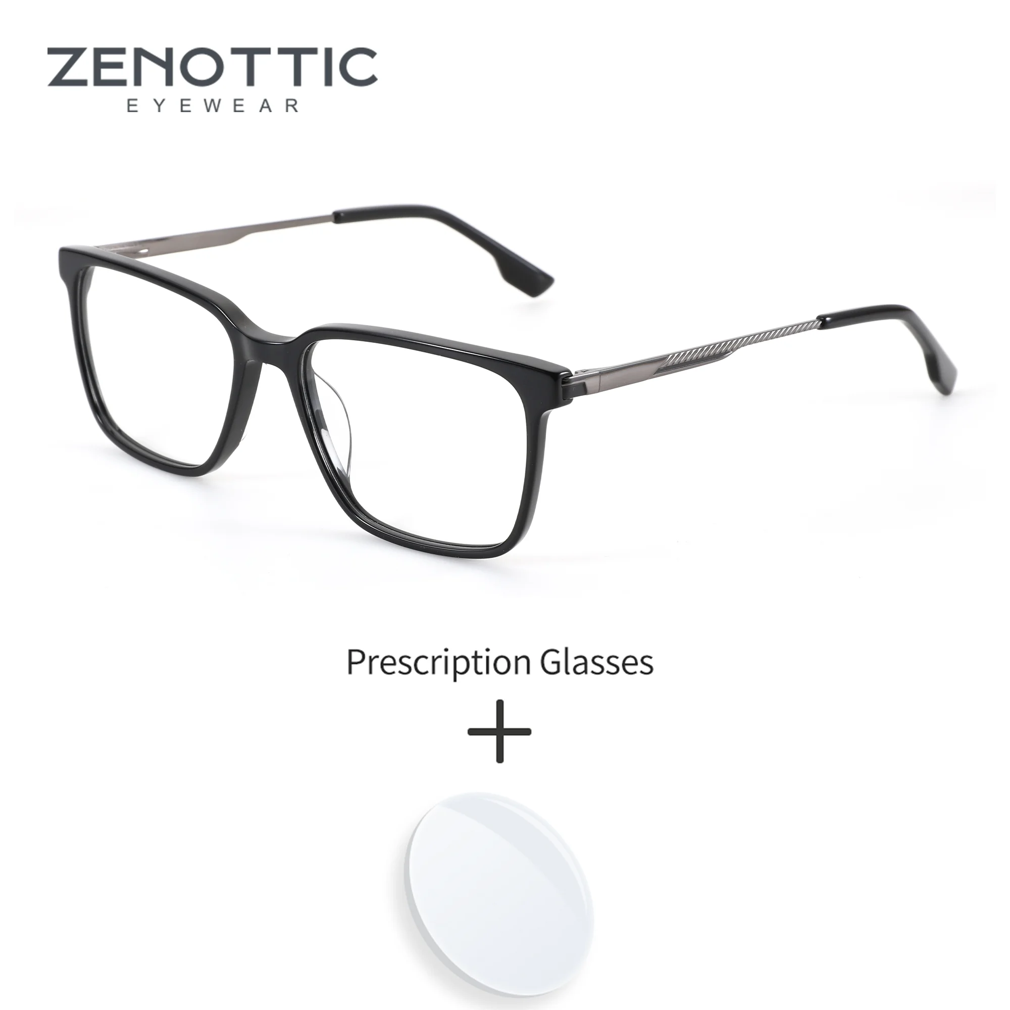 ZENOTTIC M Size Acetate Square Prescription Glasses For Progressive/Myopia Optical Lenses With Recipe Progressive Multifocal
ZENOTTIC M Size Acetate Square Prescription Glasses For Progressive/Myopia Optical Lenses With Recipe Progressive Multifocal