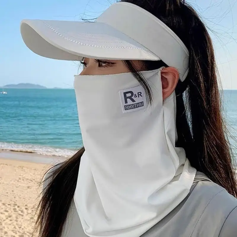 Ice Silk Full Face Neck Sunscreen Mask With Brim, Breathable UV Protection Sun Shield For Outdoor Cycling Running Sports
Ice Silk Full Face Neck Sunscreen Mask With Brim, Breathable UV Protection Sun Shield For Outdoor Cycling Running Sports