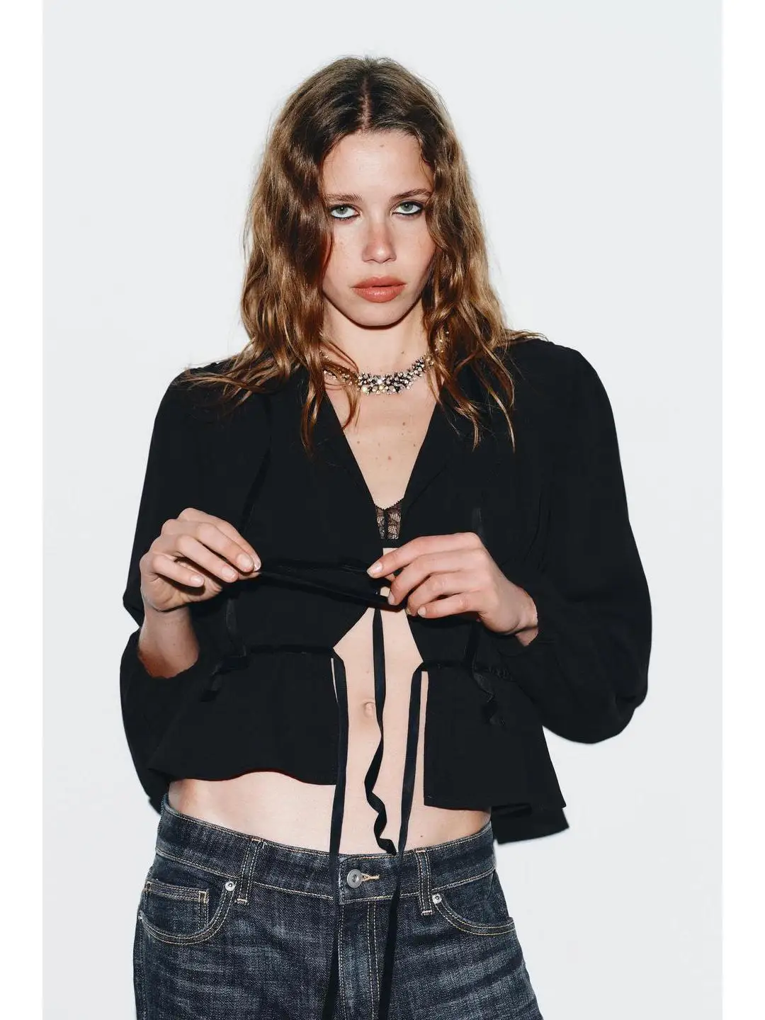 Sweet Sle Faion Slim Fit irt с украшением в виде узла Многослойный дизайн Удобные дышащие женские длинные свеки...
Sweet Sle Faion Slim Fit irt с украшением в виде узла Многослойный дизайн Удобные дышащие женские длинные свеки...