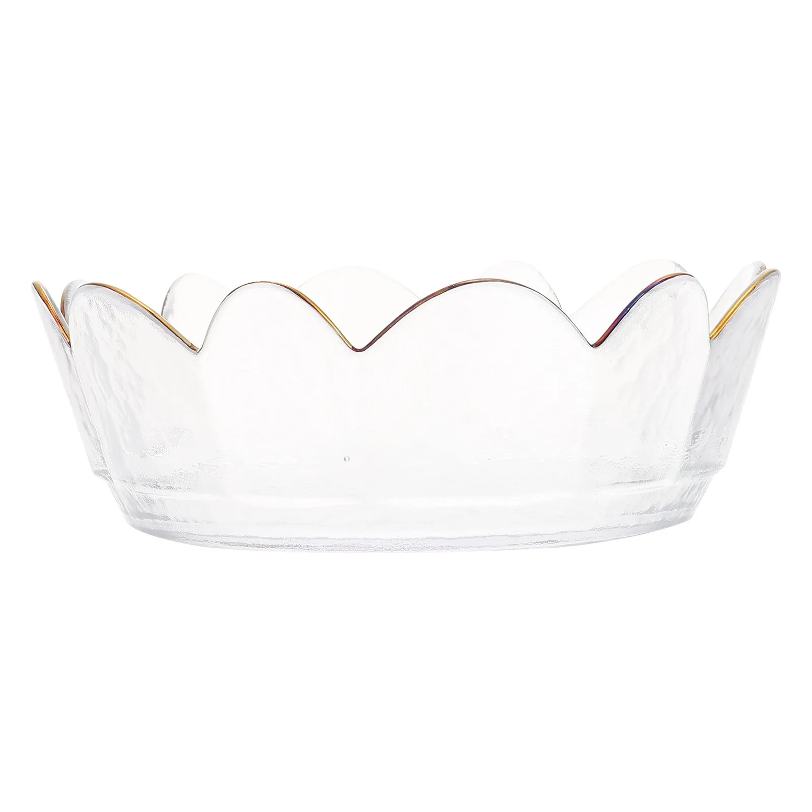 1Pcs Gold Rim Glass Salad Bowl Irregular Edges Transparent Fruit Dessert Storage Bowl Kitchenware for Party Wedding Restaurant
1Pcs Gold Rim Glass Salad Bowl Irregular Edges Transparent Fruit Dessert Storage Bowl Kitchenware for Party Wedding Restaurant