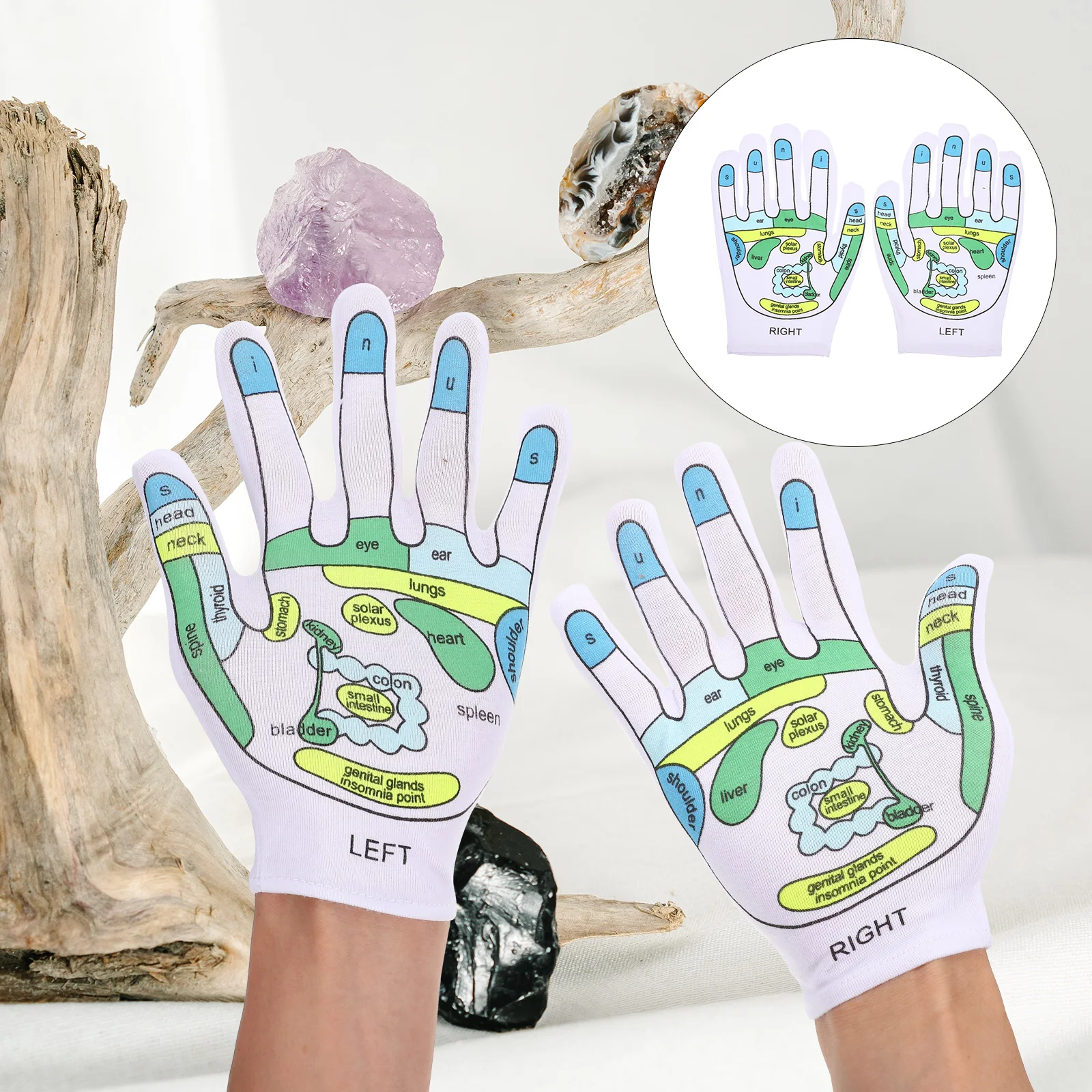 Five Finger Gloves Reflexology Massage Hand Therapy Spandex Fabric Comfortable Warm Acupressure Household Accessories
Five Finger Gloves Reflexology Massage Hand Therapy Spandex Fabric Comfortable Warm Acupressure Household Accessories
