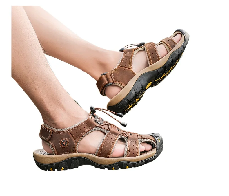 2025 Leather Men Shoes Summer New Large Size Men's Sandals Men Sandals Fashion Sandals Slippers Big Size 38-48
2025 Leather Men Shoes Summer New Large Size Men's Sandals Men Sandals Fashion Sandals Slippers Big Size 38-48