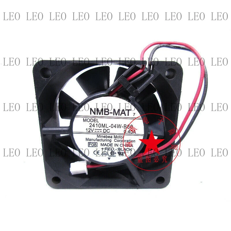 SS For NMB-MAT 2410ML-04W-B60 12V 0.40A 60*60*25MM two-line axial cooling fan
SS For NMB-MAT 2410ML-04W-B60 12V 0.40A 60*60*25MM two-line axial cooling fan