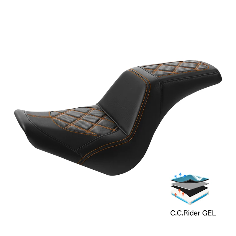 Motorcycle Driver Passenger Gel Seat For Harley Softail Street Bob FXBB 2018-2025 Softail Standard FXST 2020-Up
Motorcycle Driver Passenger Gel Seat For Harley Softail Street Bob FXBB 2018-2025 Softail Standard FXST 2020-Up