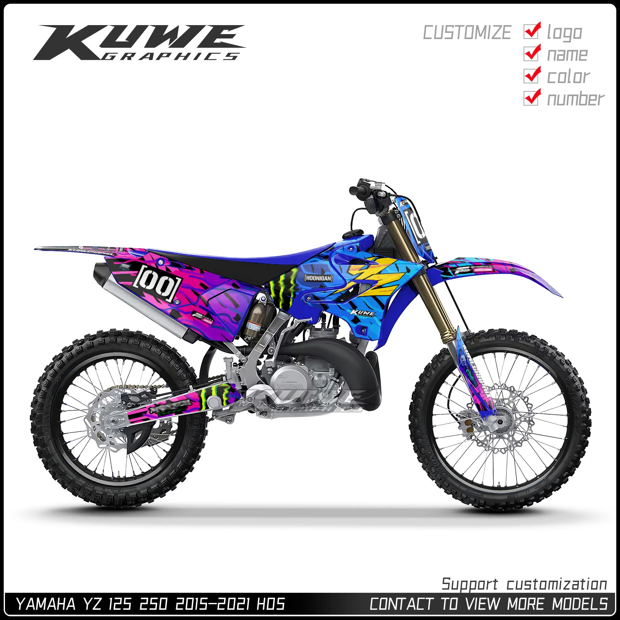 Подходит для Yamaha Yz 125 250 2015 2016 2017 2018 2019 2020 2021, комплект графических наклеек, наклейка
Подходит для Yamaha Yz 125 250 2015 2016 2017 2018 2019 2020 2021, комплект графических наклеек, наклейка