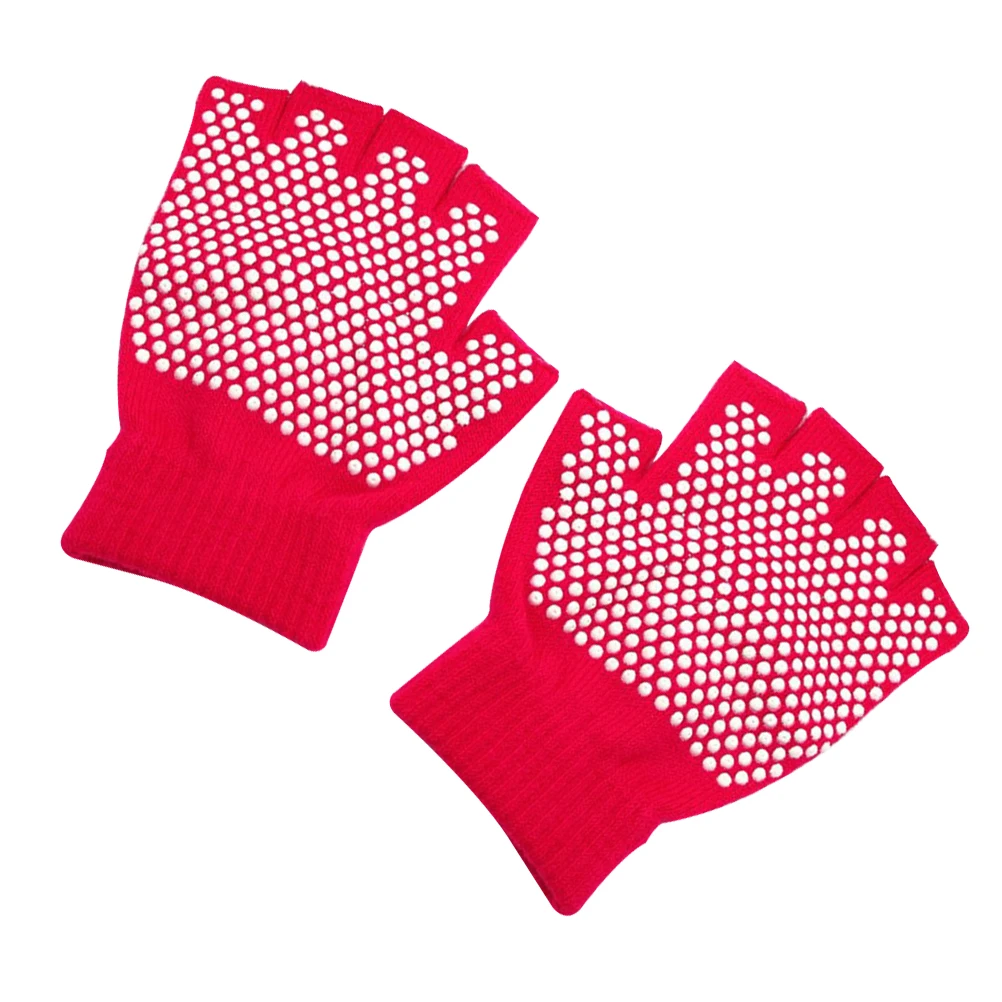 Non-slip Workout Gloves Half Finger Cotton Gloves Machine Comfortable Knitted Gloves for Yoga Sports(Rosy)
Non-slip Workout Gloves Half Finger Cotton Gloves Machine Comfortable Knitted Gloves for Yoga Sports(Rosy)