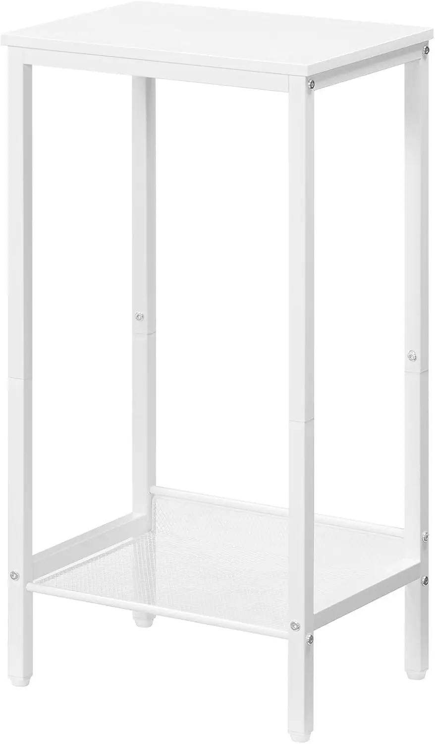 Tall Side Table, Industrial End Telephone Table with Adjustable Mesh Shelves, for Living Room, Bedroom, Entryway, Office, Whi
Tall Side Table, Industrial End Telephone Table with Adjustable Mesh Shelves, for Living Room, Bedroom, Entryway, Office, Whi