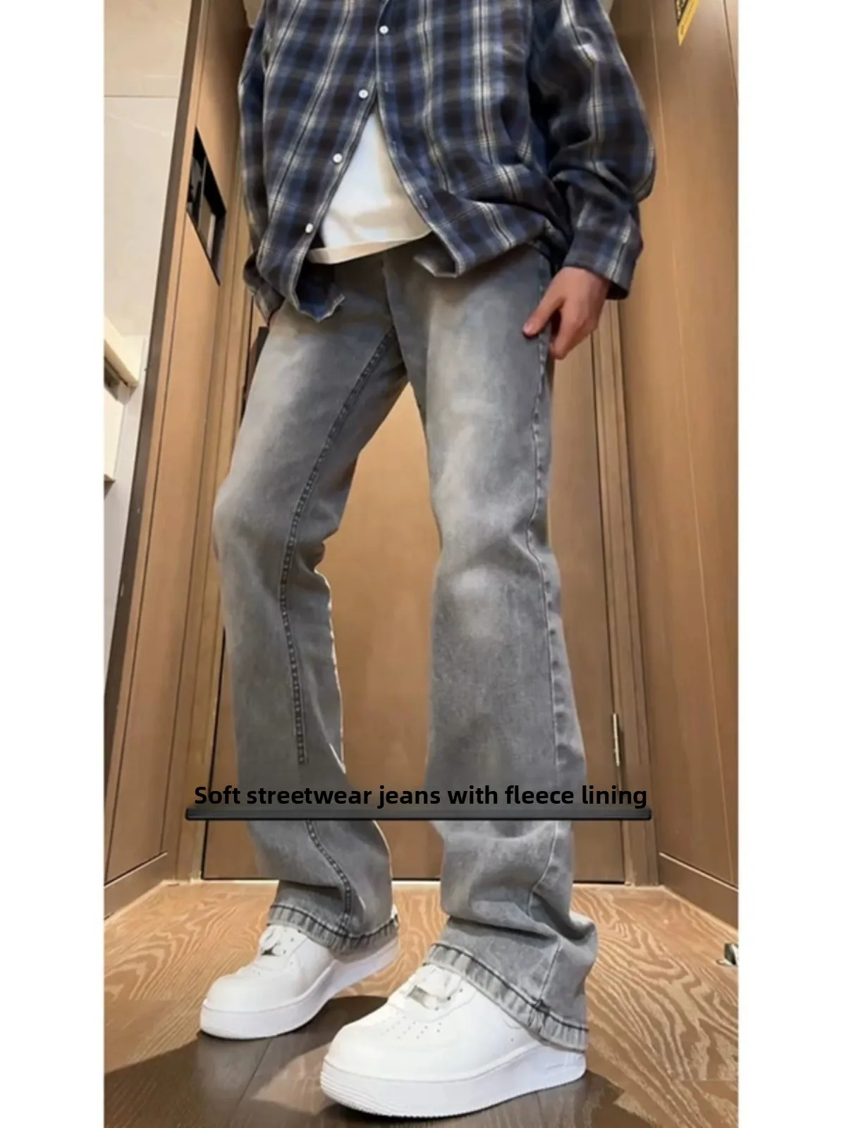 Cleanfit Fce Lined Jeans Men's Faion High Street Straight Leg Micro Flared Pants e ey American Sle Youth Trend
Cleanfit Fce Lined Jeans Men's Faion High Street Straight Leg Micro Flared Pants e ey American Sle Youth Trend