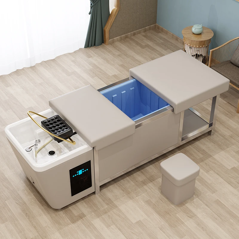 Luxury Beauty Salon Head Spa Thai Massage Shampoo Bed Water Storage 90 Liters Water Tank
Luxury Beauty Salon Head Spa Thai Massage Shampoo Bed Water Storage 90 Liters Water Tank