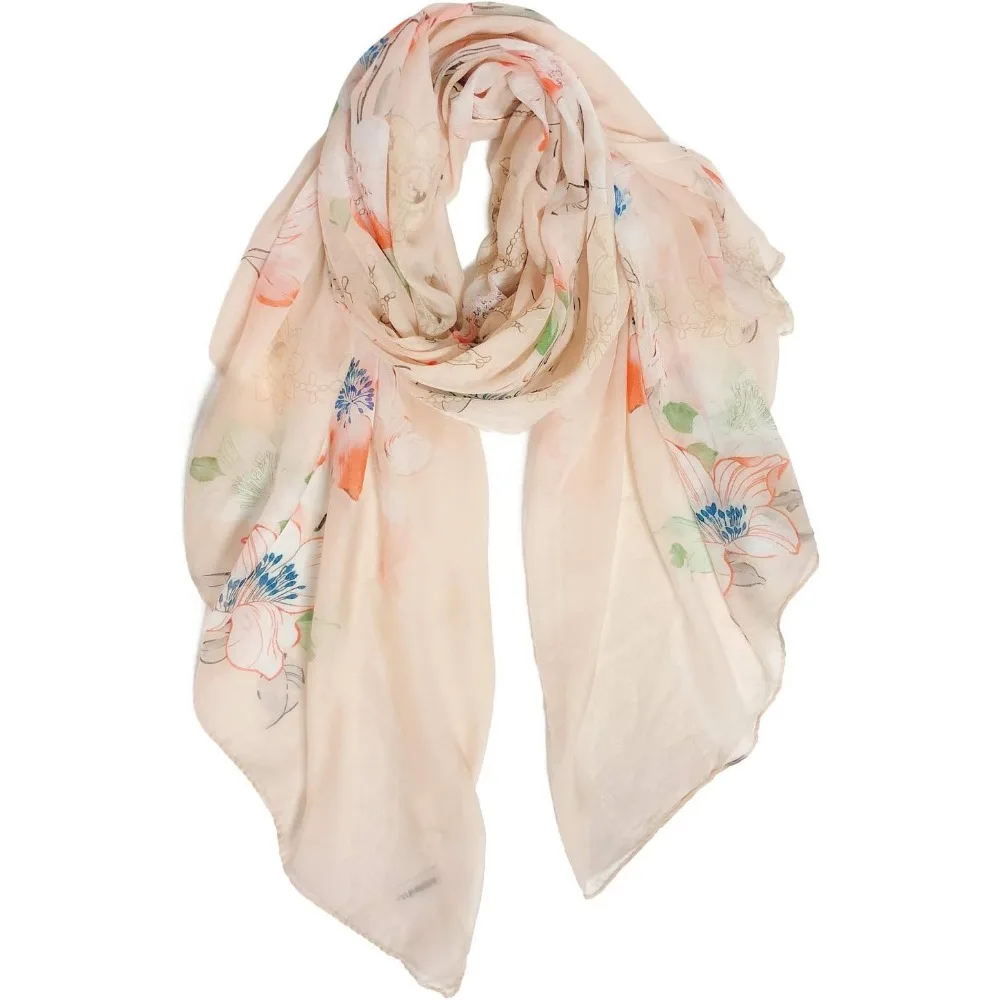 Lightweight Scarves Fashion Flowers Print Women Cotton Wrap Scarf Head Shawl Spring Gift
Lightweight Scarves Fashion Flowers Print Women Cotton Wrap Scarf Head Shawl Spring Gift