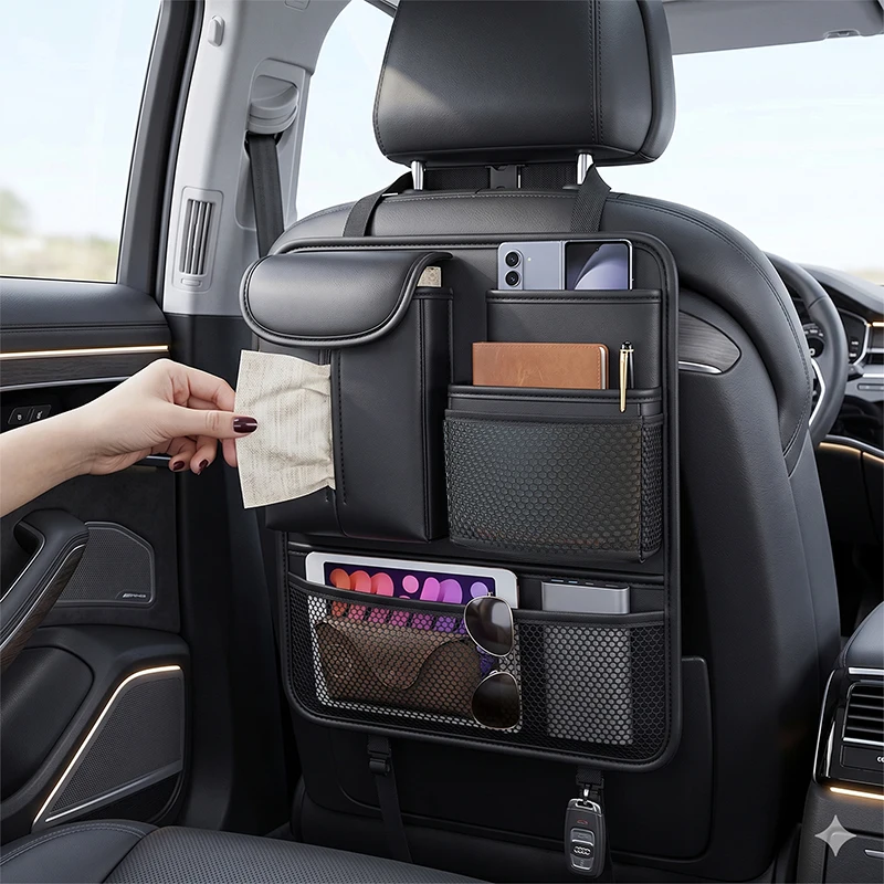 Car Seat Back Storage Bag For Volvo Rdesign Polestar AWD V50 S60 XC60 S40 XC40 XC90 Rear Hanging Bag Tissue Box Storage Bag
Car Seat Back Storage Bag For Volvo Rdesign Polestar AWD V50 S60 XC60 S40 XC40 XC90 Rear Hanging Bag Tissue Box Storage Bag
