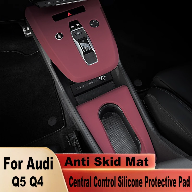 For Audi Q5 Q4 E-Tron Central Control Silicone Protective Pad Interior Panel Protective Cover Modified Decorative Accessory
For Audi Q5 Q4 E-Tron Central Control Silicone Protective Pad Interior Panel Protective Cover Modified Decorative Accessory