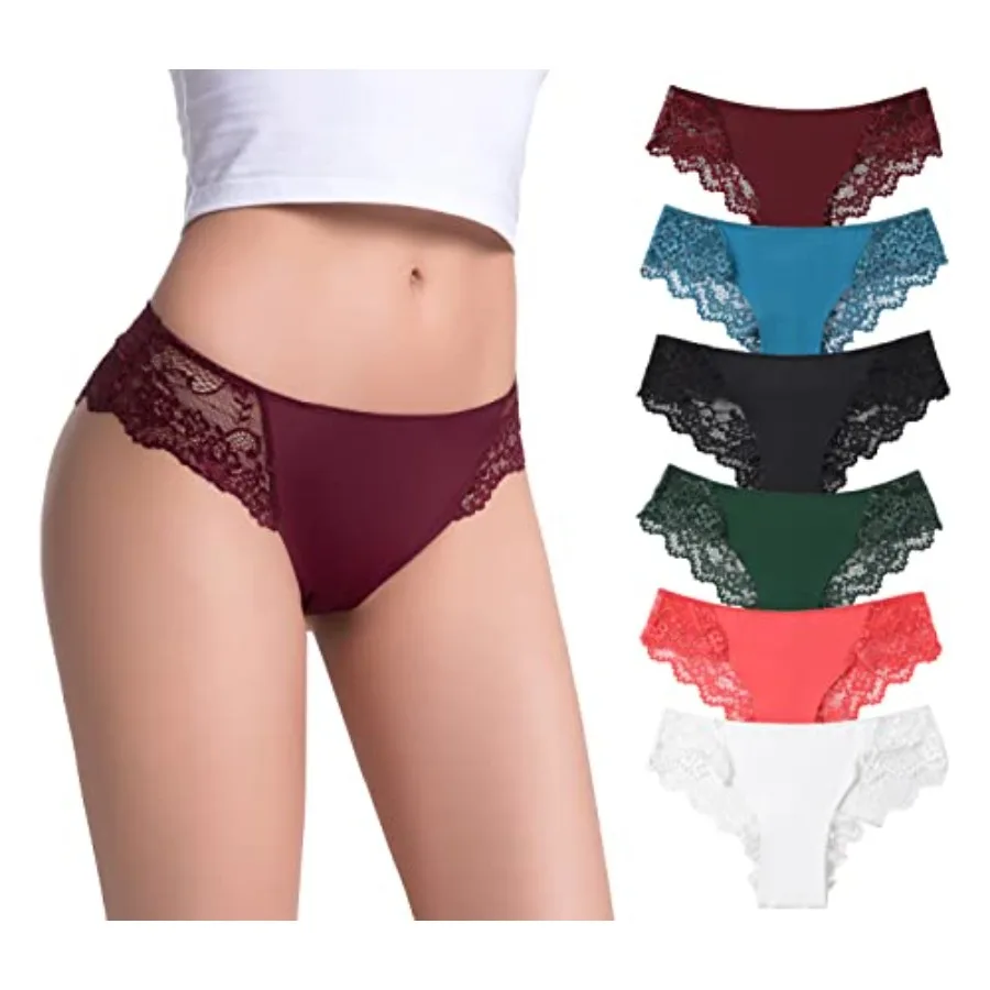 Cheeky Lace Hipster Panties for Women, Sexy Women's Underwear Tanga, Multipacks
Cheeky Lace Hipster Panties for Women, Sexy Women's Underwear Tanga, Multipacks