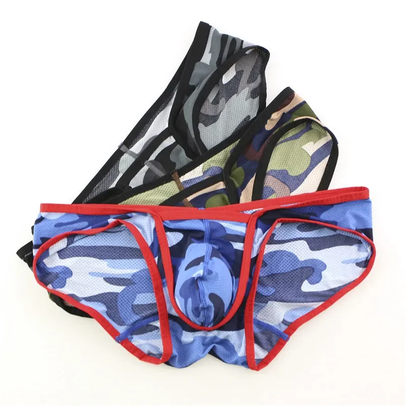 3PCS/Lot New Briefs Breathable Men's Underwear Briefs Men Low Waist Men's Male Comfortable Camouflage Underpants Briefs
3PCS/Lot New Briefs Breathable Men's Underwear Briefs Men Low Waist Men's Male Comfortable Camouflage Underpants Briefs