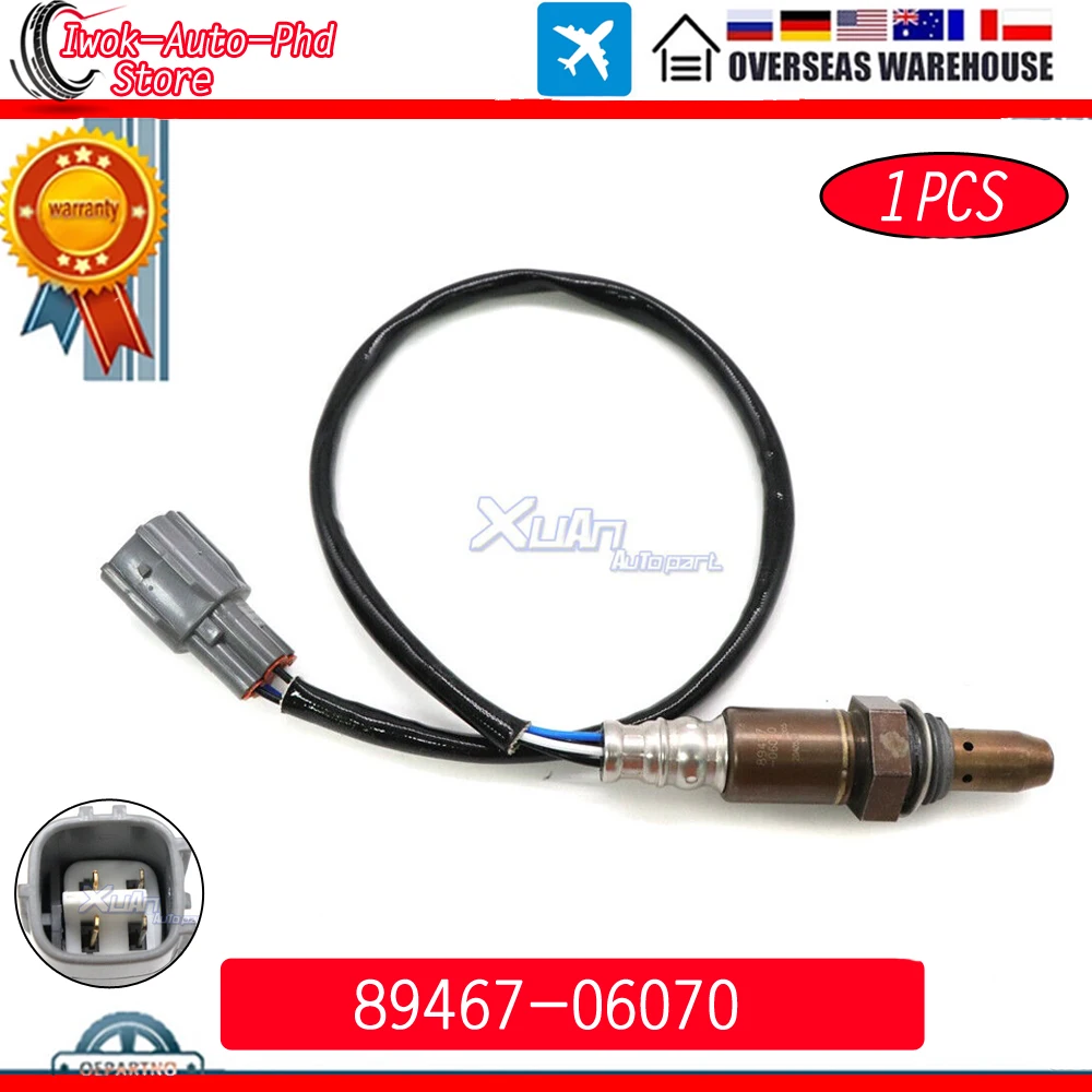 XUAN Upstream Air Fuel Ratio Lambda O2 Oxygen Sensor for Toyota Camry RAV4 Sienna Solara Scion xB 2.4L 3.5L 06-15 89467-06070
XUAN Upstream Air Fuel Ratio Lambda O2 Oxygen Sensor for Toyota Camry RAV4 Sienna Solara Scion xB 2.4L 3.5L 06-15 89467-06070