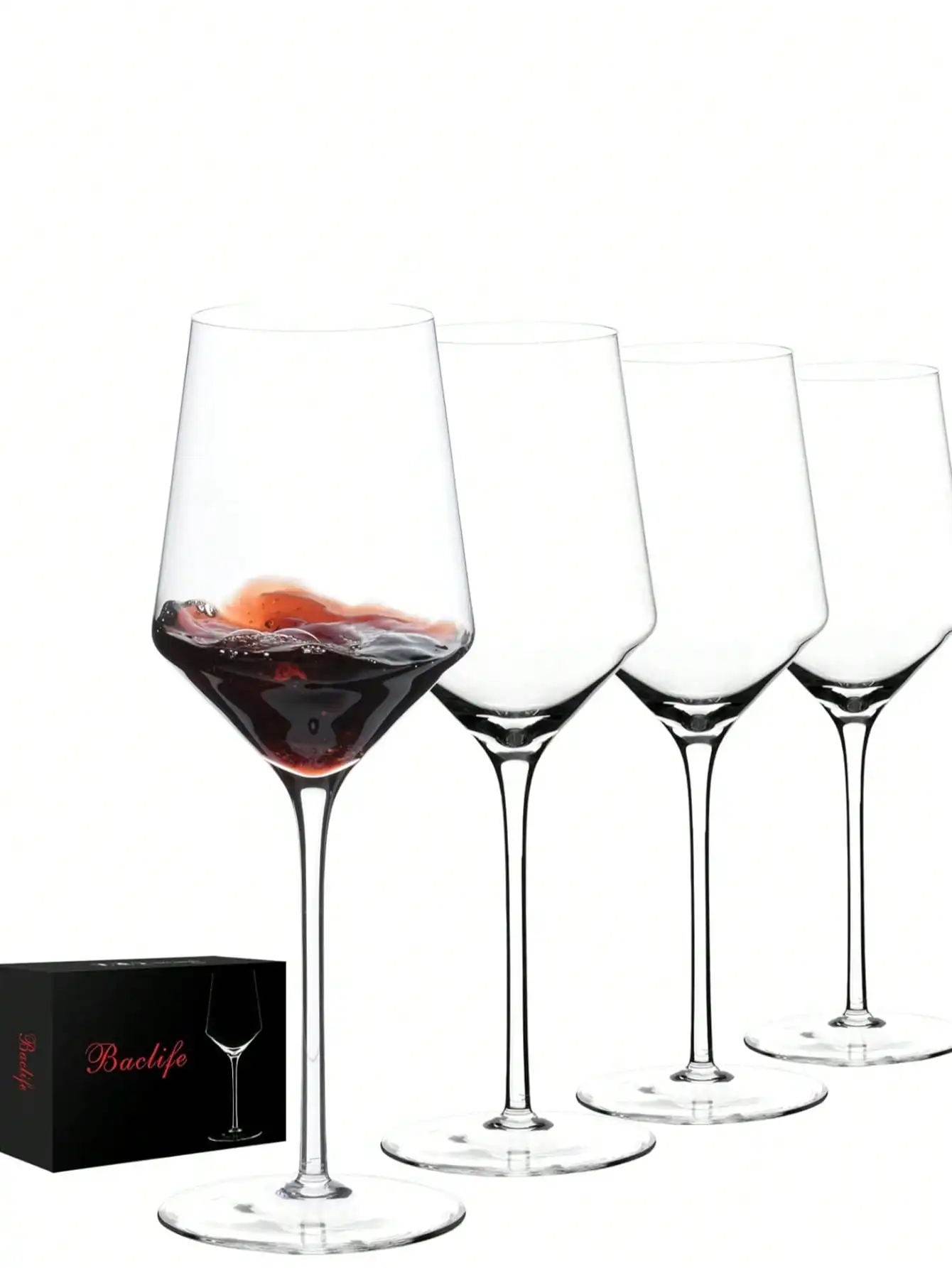 Red Wine Glasses Set Of 4, Premium Crystal Wine Glasses Hand Blown,15 Oz,Thin Rim,Long Stem,Perfect For Red Or White,Daily Use,Unique Wedding Anniversary Or Birthday Gift
Red Wine Glasses Set Of 4, Premium Crystal Wine Glasses Hand Blown,15 Oz,Thin Rim,Long Stem,Perfect For Red Or White,Daily Use,Unique Wedding Anniversary Or Birthday Gift
