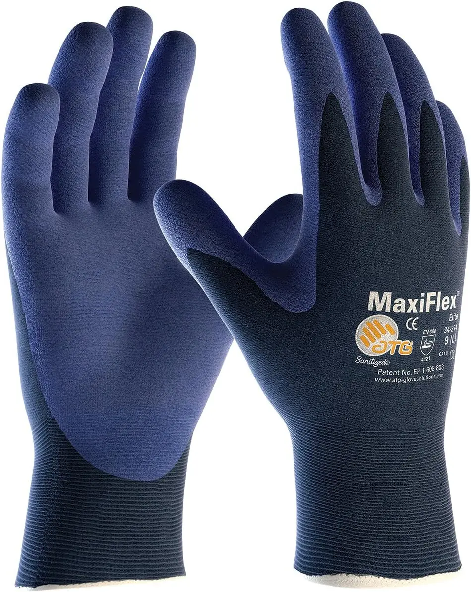 Ultra Lightweight Nitrile Coated Grip Gloves, Large Size, 12-Pair Pack for Enhanced Comfort and Durability
Ultra Lightweight Nitrile Coated Grip Gloves, Large Size, 12-Pair Pack for Enhanced Comfort and Durability