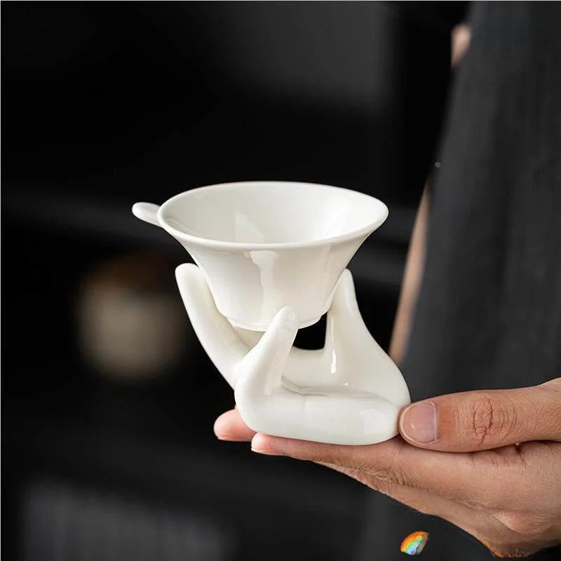White Porcelain Tea Tray Ceramic Tea Strainer Tea Lid Tea Tray Holder Jade Tea Ceramic Tea Drinking Tea Filter Screen
White Porcelain Tea Tray Ceramic Tea Strainer Tea Lid Tea Tray Holder Jade Tea Ceramic Tea Drinking Tea Filter Screen