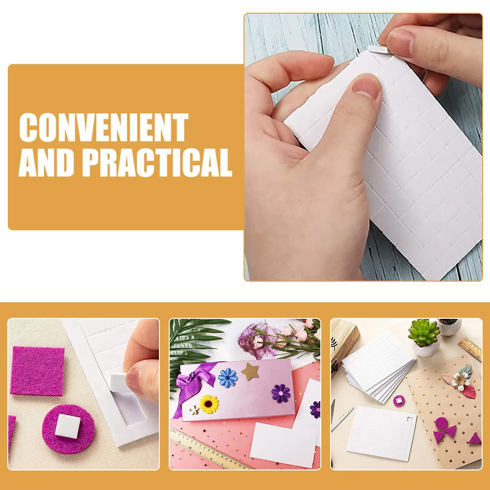 8 Sheets Sticky Foam Squares Double Sided Adhesive Craft Foam Tape Lightweight for DIY Crafts Paper Fabric Plastic
8 Sheets Sticky Foam Squares Double Sided Adhesive Craft Foam Tape Lightweight for DIY Crafts Paper Fabric Plastic
