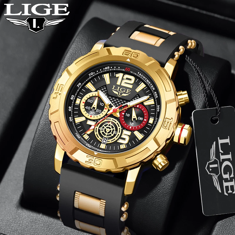 LIGE модные роскошные кварцевые мужские часы с большим циферблатом, простые деловые водонепроницаемые часы для мужчин, силиконовый ремешок, наручные часы с автоматической датой + коробка
LIGE модные роскошные кварцевые мужские часы с большим циферблатом, простые деловые водонепроницаемые часы для мужчин, силиконовый ремешок, наручные часы с автоматической датой + коробка
