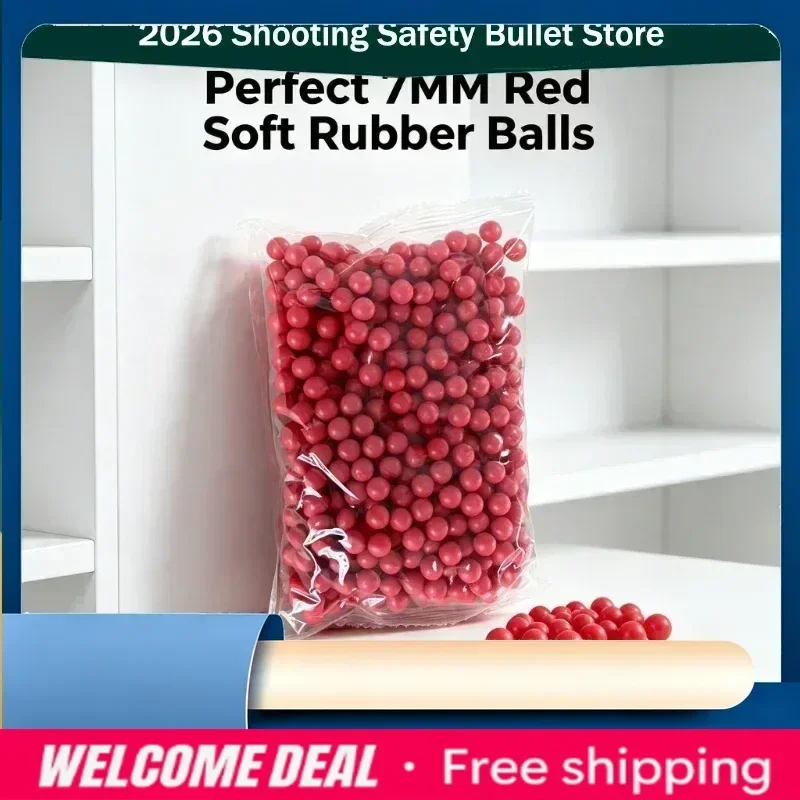 2026 2030 For Cool 7MM Kid-Safe Red Soft Refill Balls Wear-Resistant Outdoor Toy Matching Parts 1Bag/2Bag/3Bag/5Bag/10Bag New
2026 2030 For Cool 7MM Kid-Safe Red Soft Refill Balls Wear-Resistant Outdoor Toy Matching Parts 1Bag/2Bag/3Bag/5Bag/10Bag New