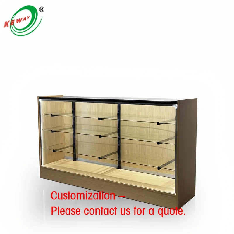 custom.Factory Direct LED Display Cashier Counter Custom Color MDF Wood Glass Showcase Retail Checkout
custom.Factory Direct LED Display Cashier Counter Custom Color MDF Wood Glass Showcase Retail Checkout