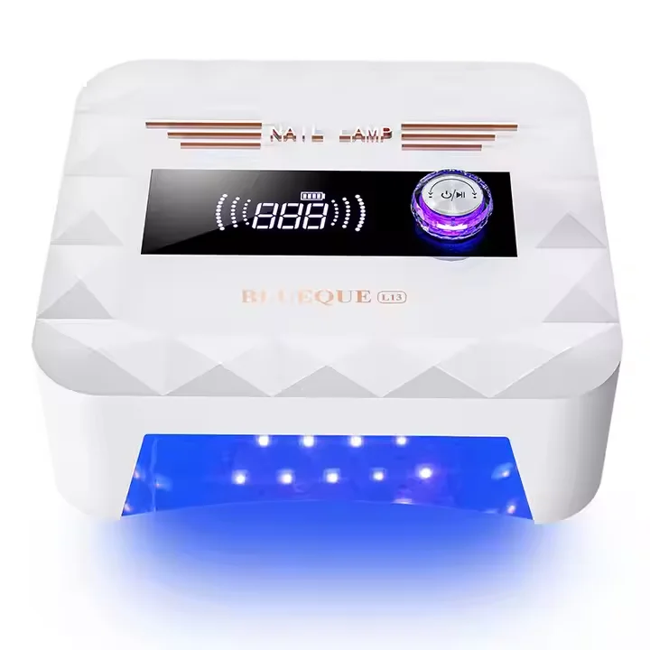 Перезаряжаемая светодиодная УФ-лампа, маникюрная лампа, таймер 0-120S, 168 Вт, беспроводная лампа для отверждения гель-лака для ногтей
Перезаряжаемая светодиодная УФ-лампа, маникюрная лампа, таймер 0-120S, 168 Вт, беспроводная лампа для отверждения гель-лака для ногтей