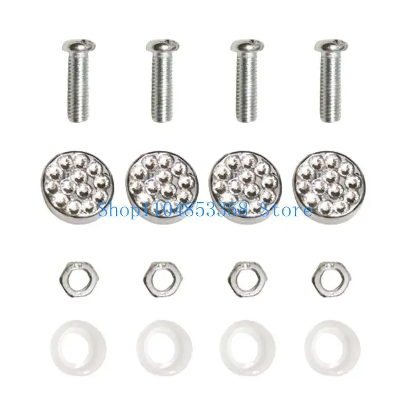 Elegant Vehicle Motorcycle Bling Car Plate Frame Hardware License Plate Frame Fasteners Decorative Fixing Screw Caps Set
Elegant Vehicle Motorcycle Bling Car Plate Frame Hardware License Plate Frame Fasteners Decorative Fixing Screw Caps Set