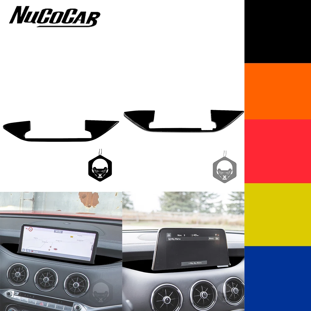 For Kia Stinger 2019-2023 Piano Black Instrument navigation display Panel Trim Cover Car Interior Accessories Decorative Sticker
For Kia Stinger 2019-2023 Piano Black Instrument navigation display Panel Trim Cover Car Interior Accessories Decorative Sticker