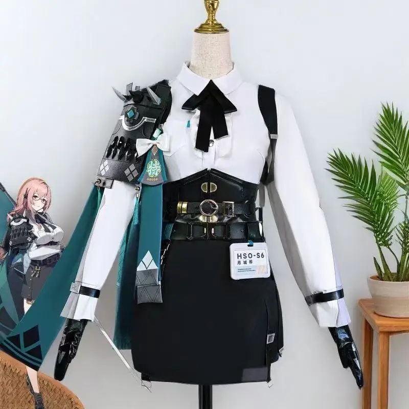 Game Zenless Zone Zero ZZZ Tsukishiro Yanagi Cosplay Costume Wig Shoes Women Dress Uniform Halloween Party Outfit
Game Zenless Zone Zero ZZZ Tsukishiro Yanagi Cosplay Costume Wig Shoes Women Dress Uniform Halloween Party Outfit