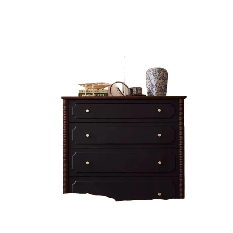 New French retro solid wood four-chest cabinet, American living room drawer, bedroom bedside locker
New French retro solid wood four-chest cabinet, American living room drawer, bedroom bedside locker