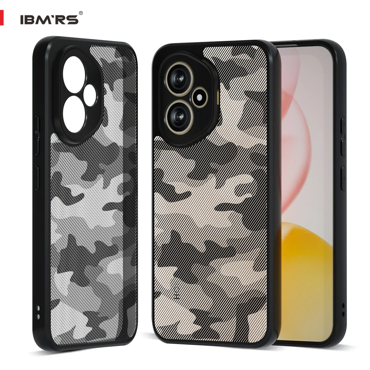 IBMRS for Honor 400 Case, Military Camo Shockproof TPU Cover, Anti-Drop Scratch Resistant Phone Case
IBMRS for Honor 400 Case, Military Camo Shockproof TPU Cover, Anti-Drop Scratch Resistant Phone Case