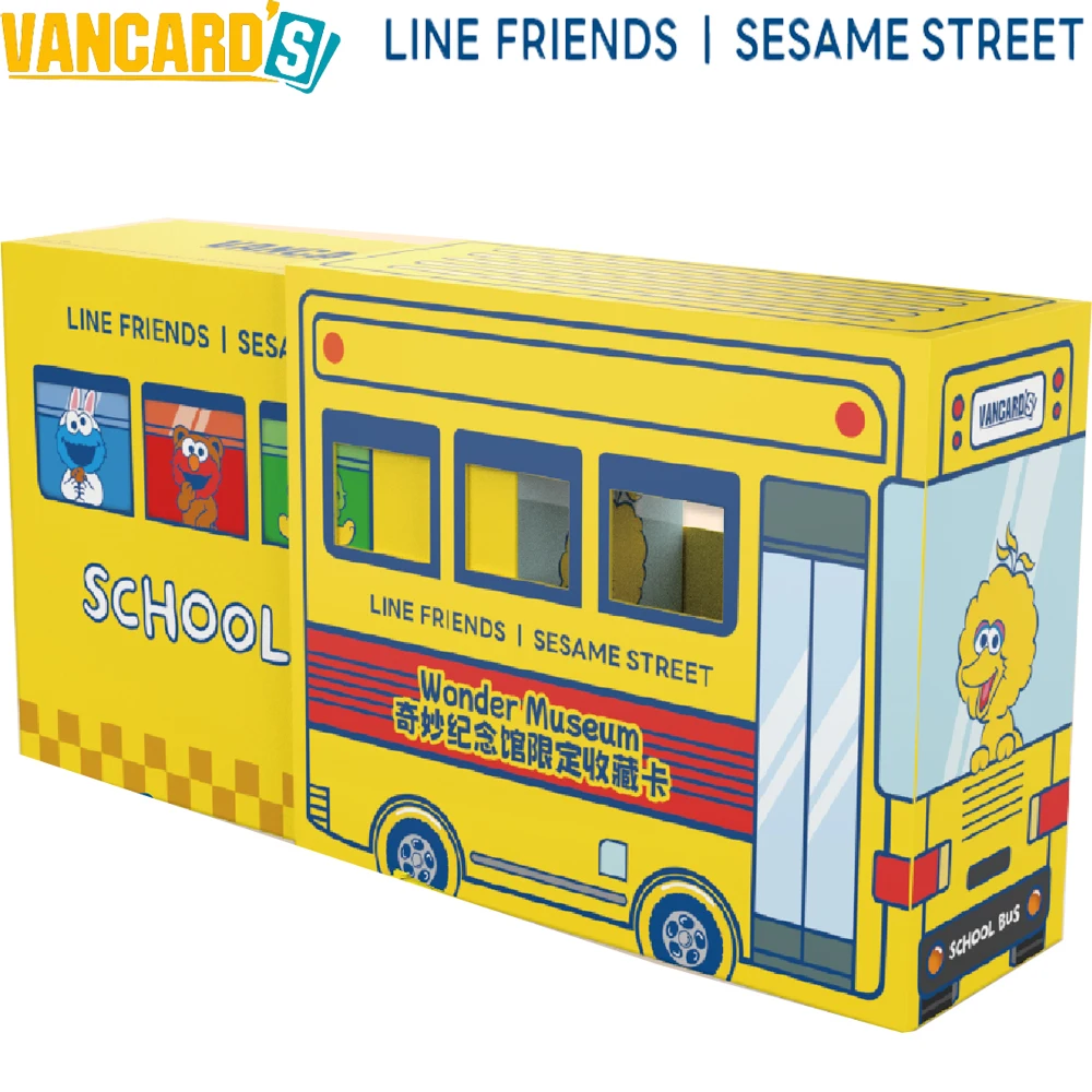 Genuine Vancard's Sesame Street Collection Card Situation Comedy Animation Highly Beloved HD Painting Character Cards Fun Gifts
Genuine Vancard's Sesame Street Collection Card Situation Comedy Animation Highly Beloved HD Painting Character Cards Fun Gifts