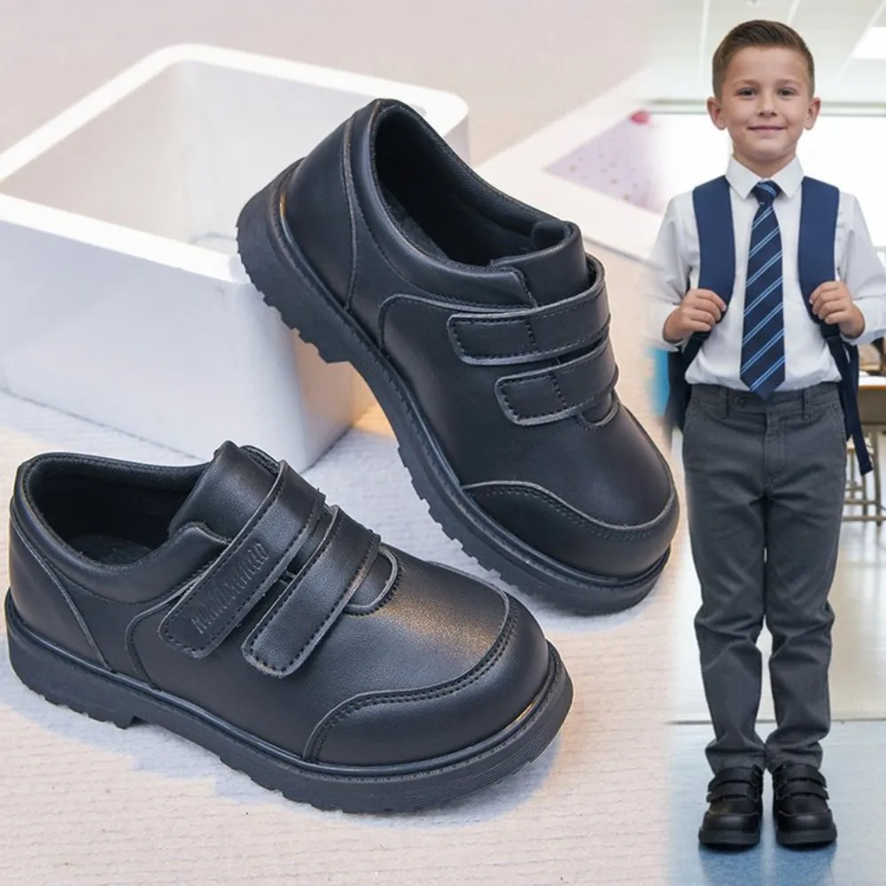Boys Dress Shoes Boys Loafers with Adjustable Hook Loop School Shoe Anti-Collision Toe Cap Casual Oxfords Toddler/Little/Big Kid
Boys Dress Shoes Boys Loafers with Adjustable Hook Loop School Shoe Anti-Collision Toe Cap Casual Oxfords Toddler/Little/Big Kid