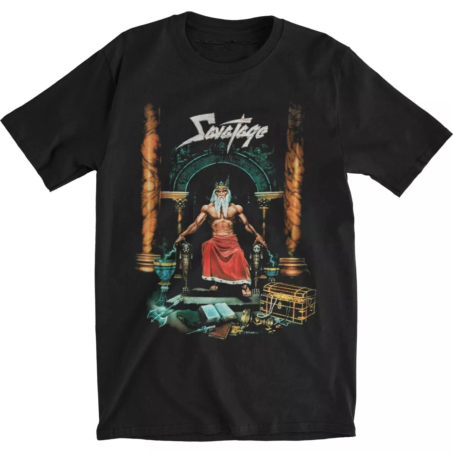 Винтажная черная рубашка SAVATAGE HALL OF THE MOUNTAIN KING, мужская футболка унисекс, мужская и женская летняя повседневная хлопковая футболка с круглым вырезом
Винтажная черная рубашка SAVATAGE HALL OF THE MOUNTAIN KING, мужская футболка унисекс, мужская и женская летняя повседневная хлопковая футболка с круглым вырезом