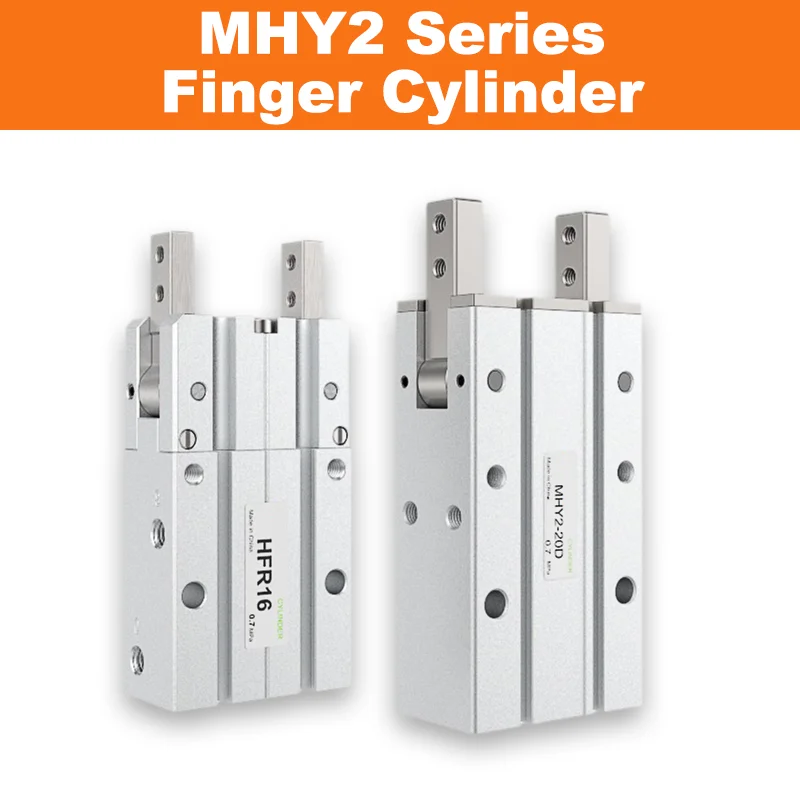 SMC Type MHY2 Series Double Acting Parallel Gripper 180° Rotary Angle 10D 16D 20D 25D Pneumatic Finger Cylinder Bore 10-25mm
SMC Type MHY2 Series Double Acting Parallel Gripper 180° Rotary Angle 10D 16D 20D 25D Pneumatic Finger Cylinder Bore 10-25mm