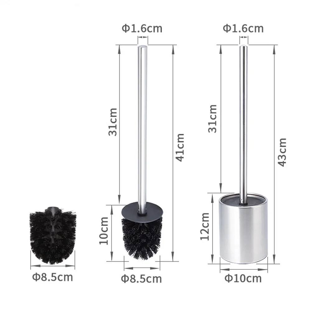 1Set Toilet Bowl Brush with Holder Stainless Steel PP Long Non Slip Handle Bathroom Cleaning Scrub Brush Replacement
1Set Toilet Bowl Brush with Holder Stainless Steel PP Long Non Slip Handle Bathroom Cleaning Scrub Brush Replacement