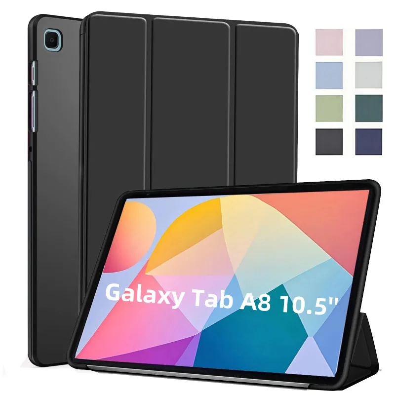Для Samsung Galaxy Tab A8 10,5 дюймов 2021, чехол для планшета с магнитной тройной подставкой, Funda для Galaxy SM-X200 X205, защитный чехол
Для Samsung Galaxy Tab A8 10,5 дюймов 2021, чехол для планшета с магнитной тройной подставкой, Funda для Galaxy SM-X200 X205, защитный чехол