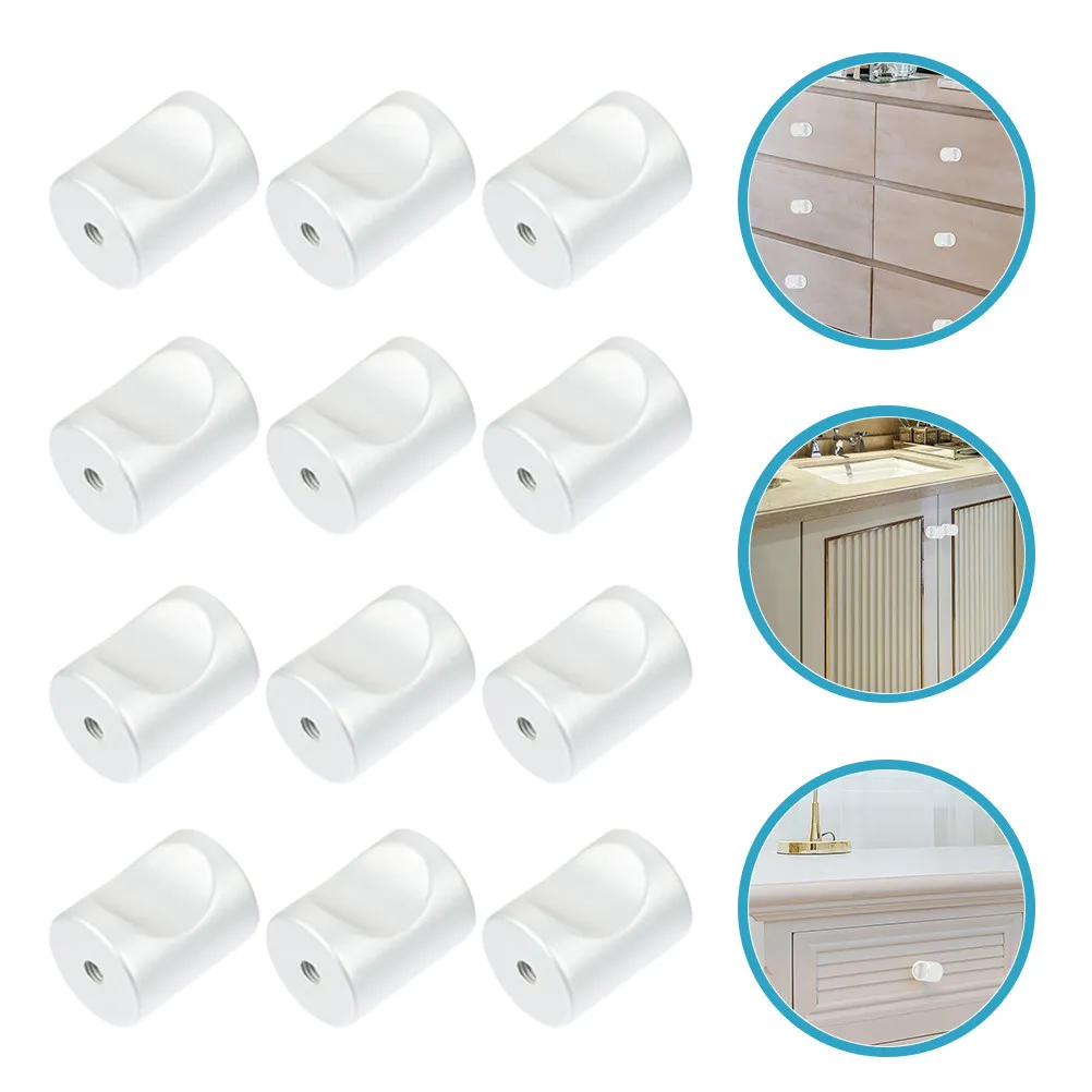 12Pcs Aluminum Alloy Cylindrical Furniture Handles Single Hole Cabinet Knobs Smooth Finish Rust Proof Deformation Resistant
12Pcs Aluminum Alloy Cylindrical Furniture Handles Single Hole Cabinet Knobs Smooth Finish Rust Proof Deformation Resistant
