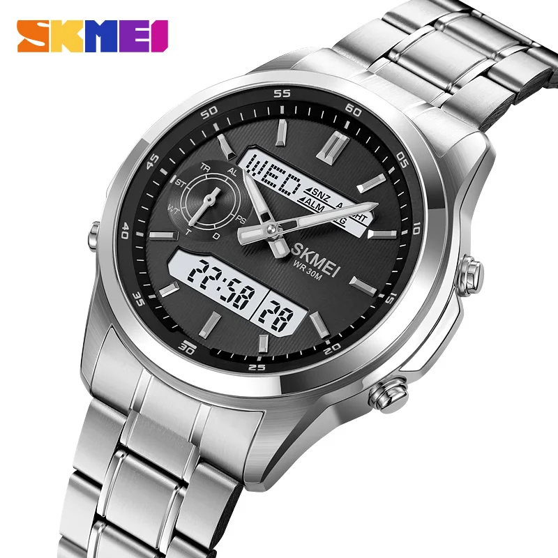 SKMEI 2284 Multifunctional Dual Display Sports Waterproof Luminous Luxury Watch Digital Watch reloj Business Men's Electronic
SKMEI 2284 Multifunctional Dual Display Sports Waterproof Luminous Luxury Watch Digital Watch reloj Business Men's Electronic