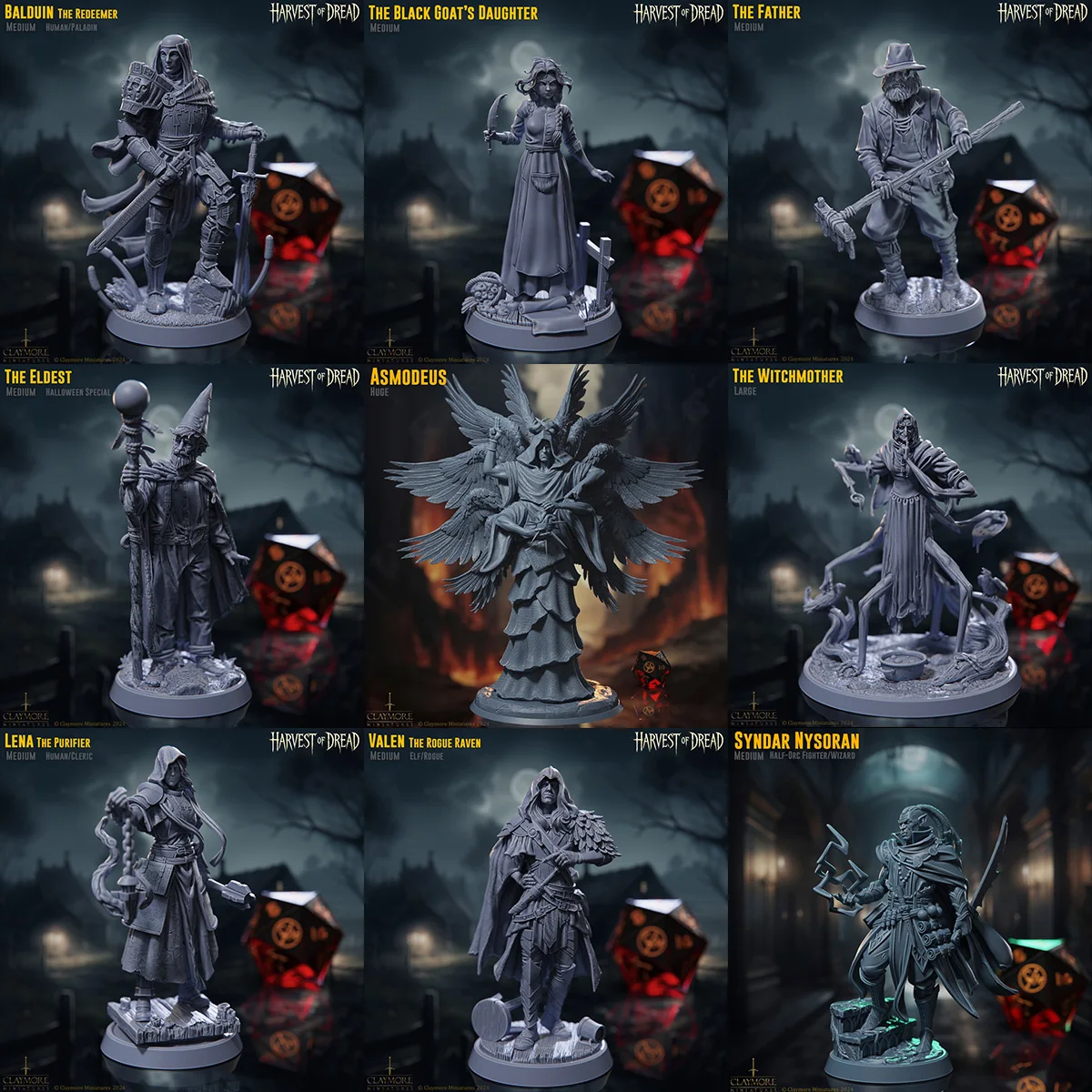 Mini Board DND Game Battle Chess 3D Printing Fear Farm NPC Human Half Beast Sandman Witch Hero DND War Chess Model
Mini Board DND Game Battle Chess 3D Printing Fear Farm NPC Human Half Beast Sandman Witch Hero DND War Chess Model