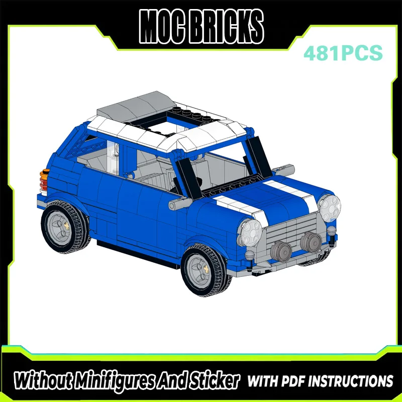 City Car Model MOC Building Bricks Small High Performance Car Modular Technology Gifts Holiday Assemble Children Toys Suit
City Car Model MOC Building Bricks Small High Performance Car Modular Technology Gifts Holiday Assemble Children Toys Suit