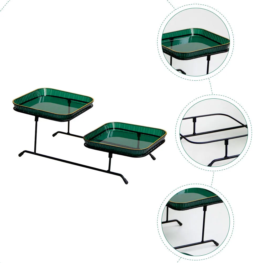 1Set Cake Serving Stand Dessert Tray Dried Fruits Plate Iron Candy Tray Party Supply Fashion Food Plate Cake Serving Stand
1Set Cake Serving Stand Dessert Tray Dried Fruits Plate Iron Candy Tray Party Supply Fashion Food Plate Cake Serving Stand