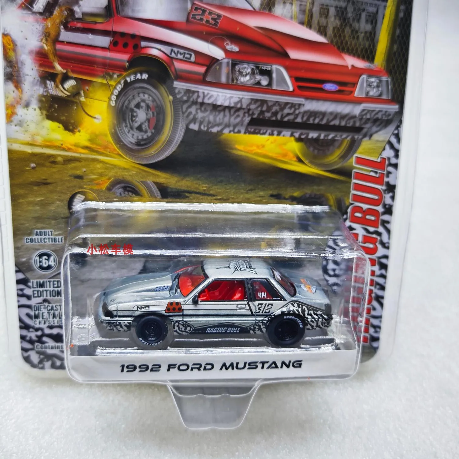 GreenLight 1:64 1992 Ford Mustang RAGING BULL (DRAG STANG) Alloy micro car model collection decoration car toy gift
GreenLight 1:64 1992 Ford Mustang RAGING BULL (DRAG STANG) Alloy micro car model collection decoration car toy gift
